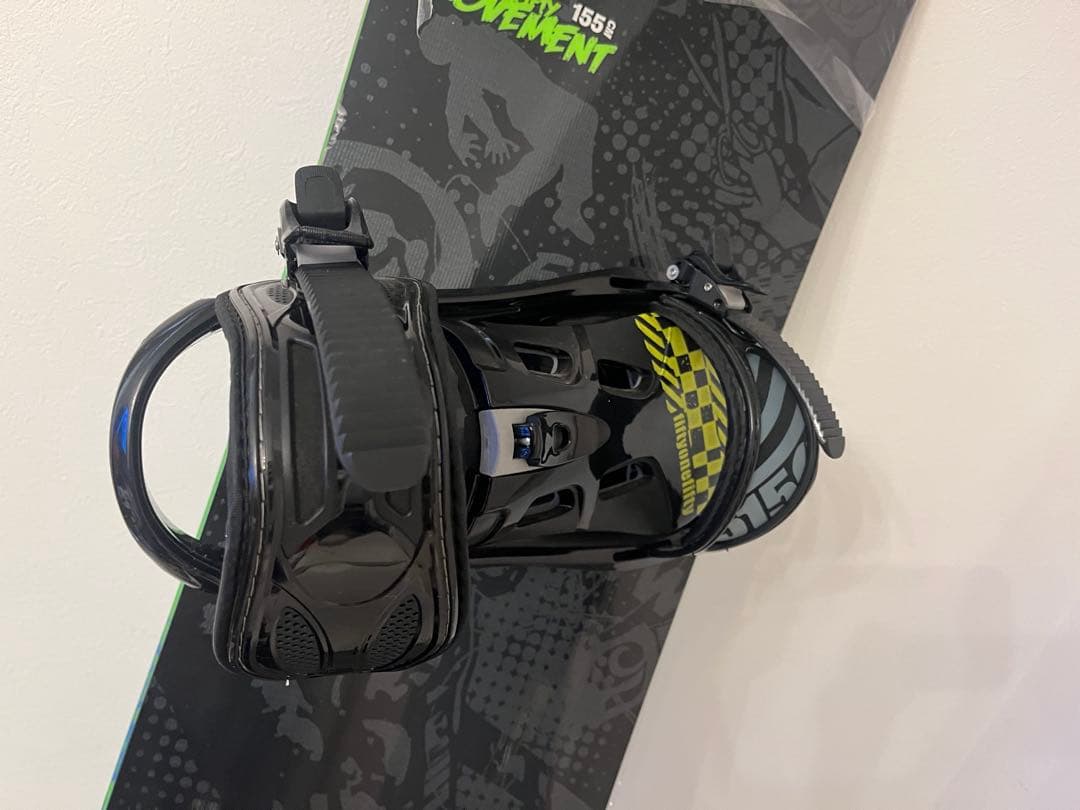 5150 Movement 155cm スノーボード ビンディング、ブーツ付き、