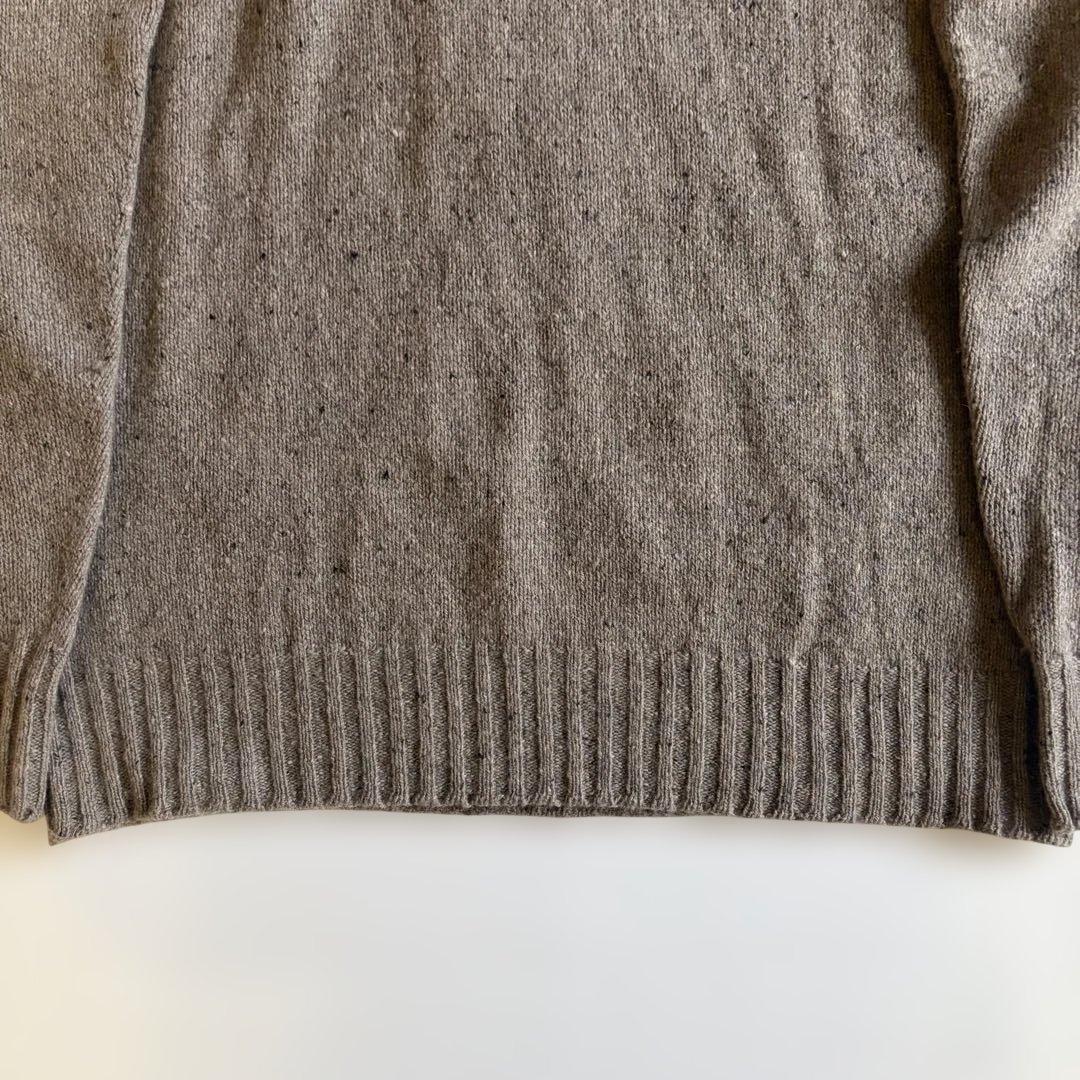 【美品】Drumohr タートルネックニット カシミヤ ベージュ XLメンズ