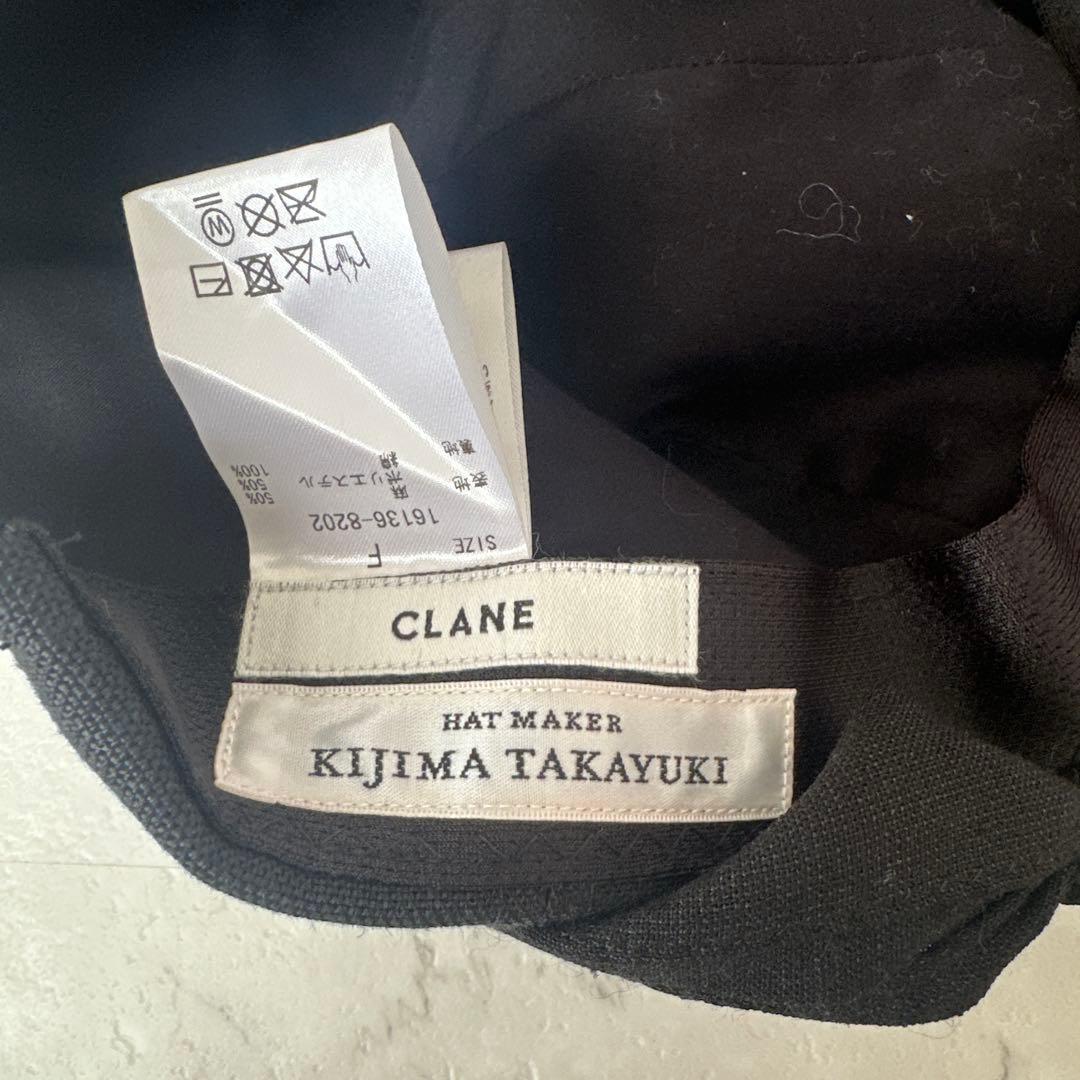 KIJIMA TAKAYUKI CLANE SCARF 6PANELCAP 試着