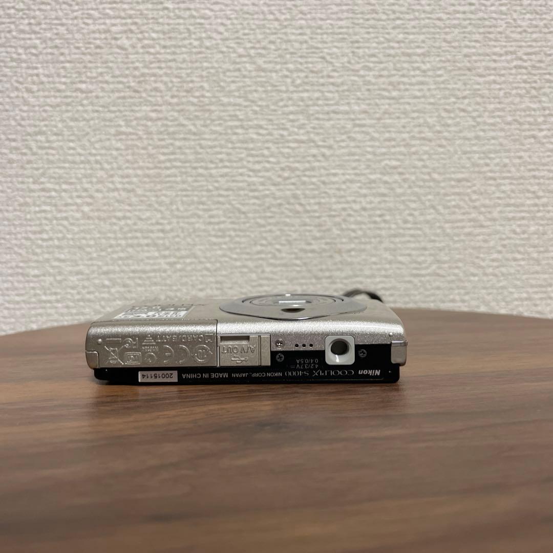 【オールドコンデジ】 Nikon COOLPIX S4000