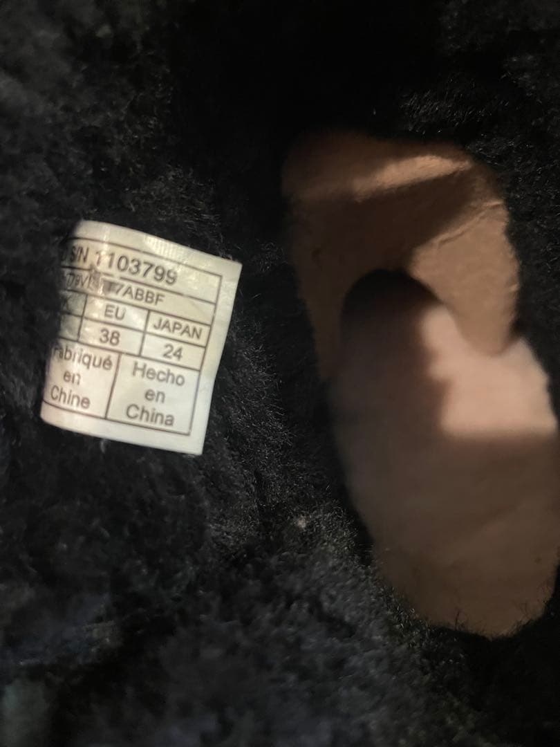 最終お値下げ UGG GALAXY BLING MINI ブラック 7 美品