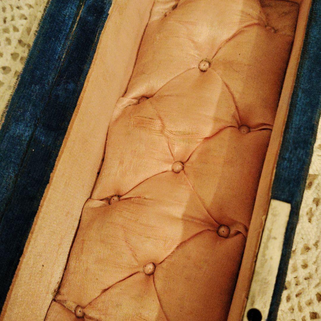 フランスアンティーク♡レアガラス蓋グローブボックス♡ミニョネット