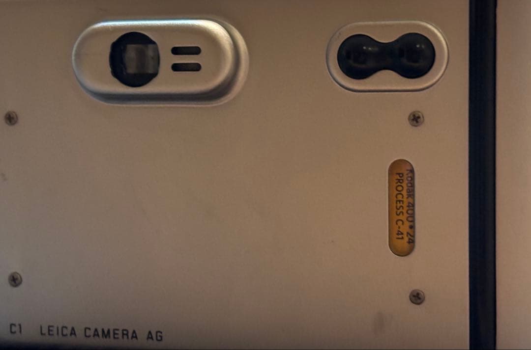 LEICA C1 コンパクトフィルムカメラ　フィルム・電池付