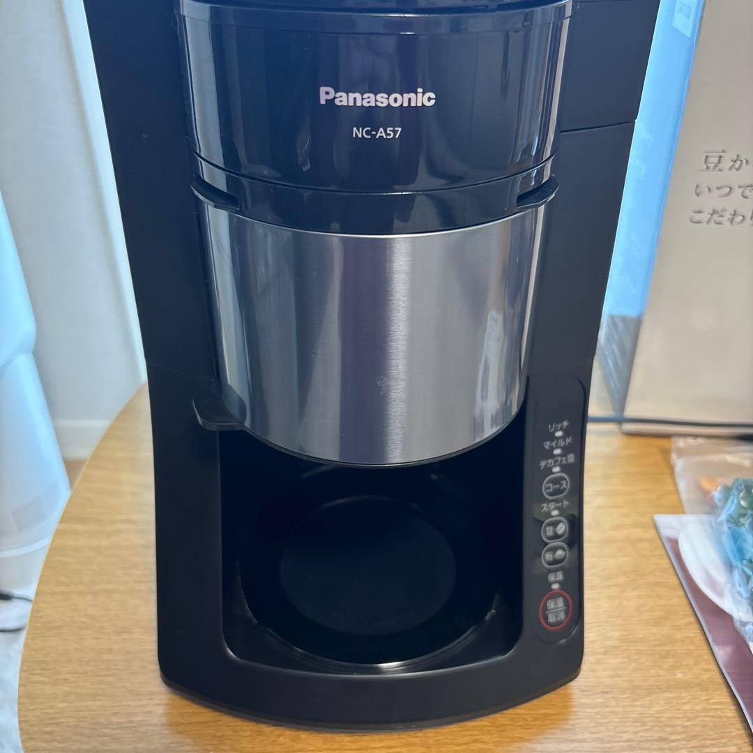 【使用回数少】Panasonic NC-A57 コーヒーメーカー