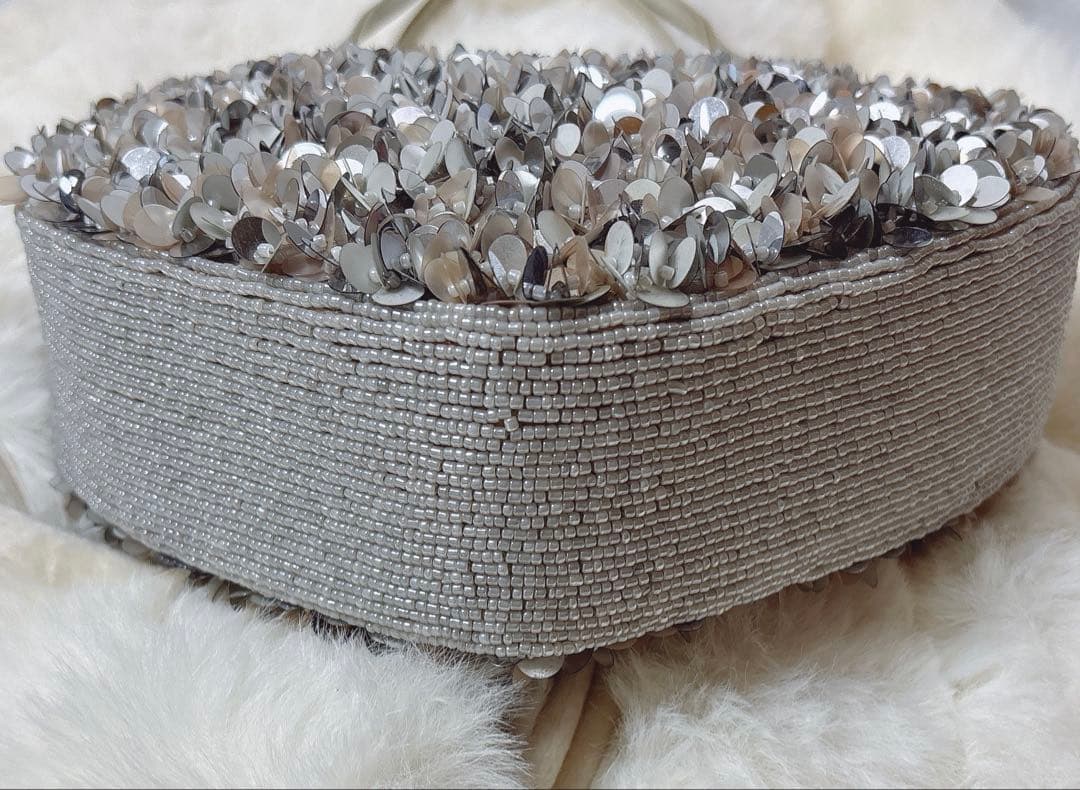 激レア❤︎Che Che NEW YORK❤︎ハートバッグ　キラキラ　スパンコール