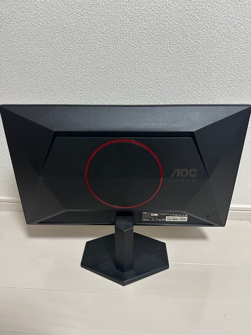 AOC 黒色ディスプレイ 180Hz