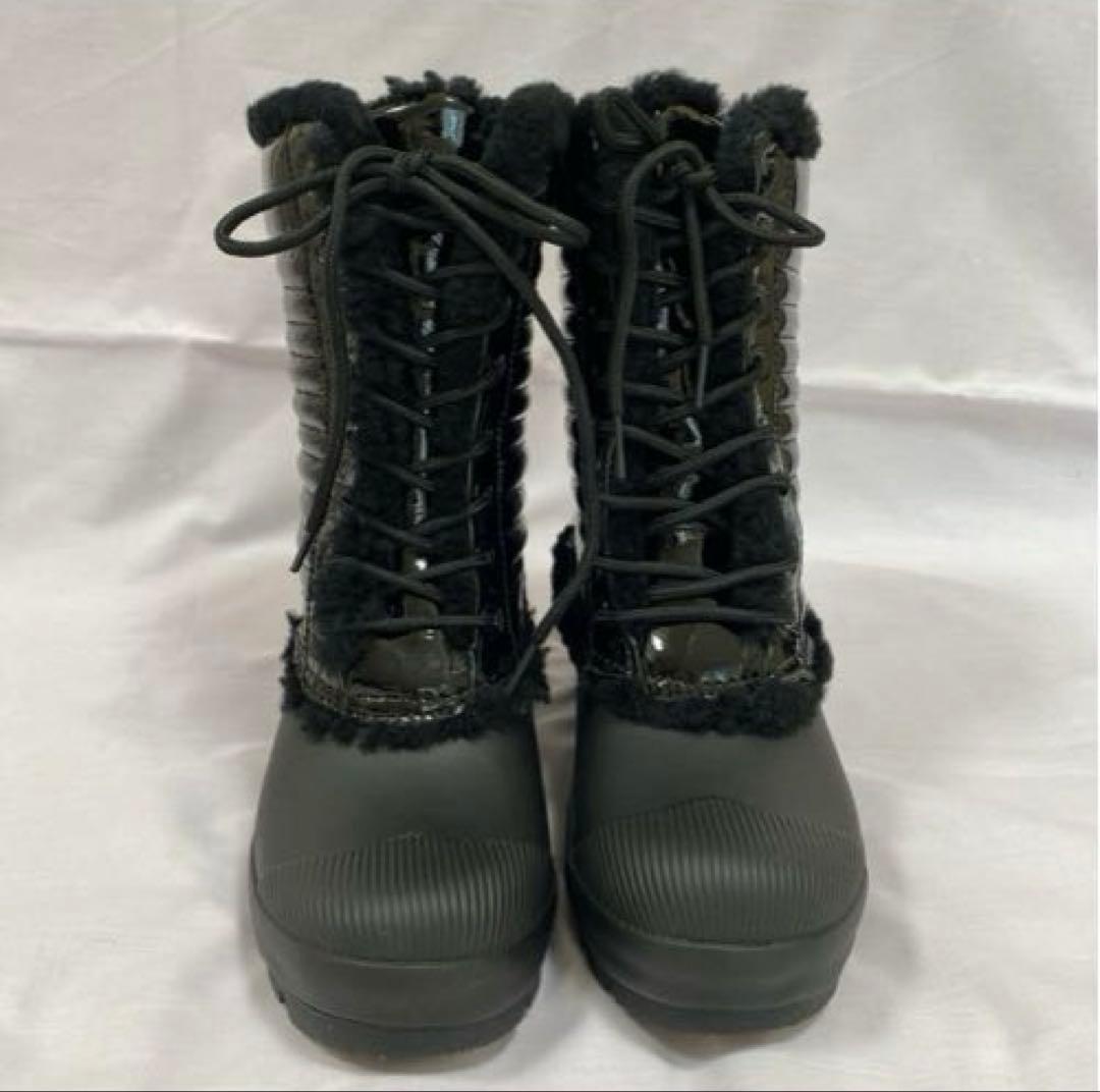 HUNTER ハンター ブーツ スノーブーツ 黒 パテント UK4