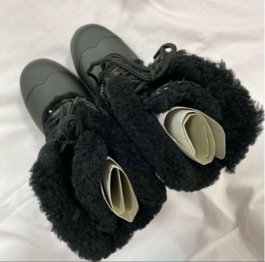 HUNTER ハンター ブーツ スノーブーツ 黒 パテント UK4