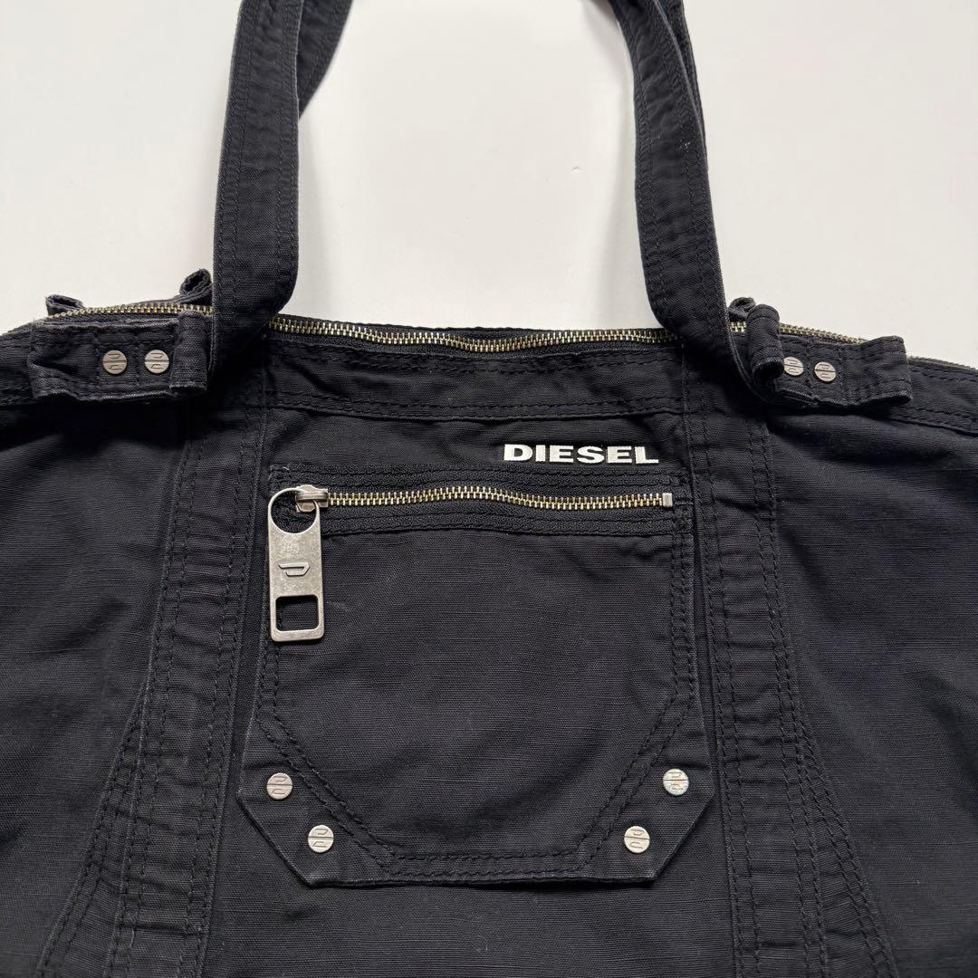 バッグ 2000s DIESEL big tote bag