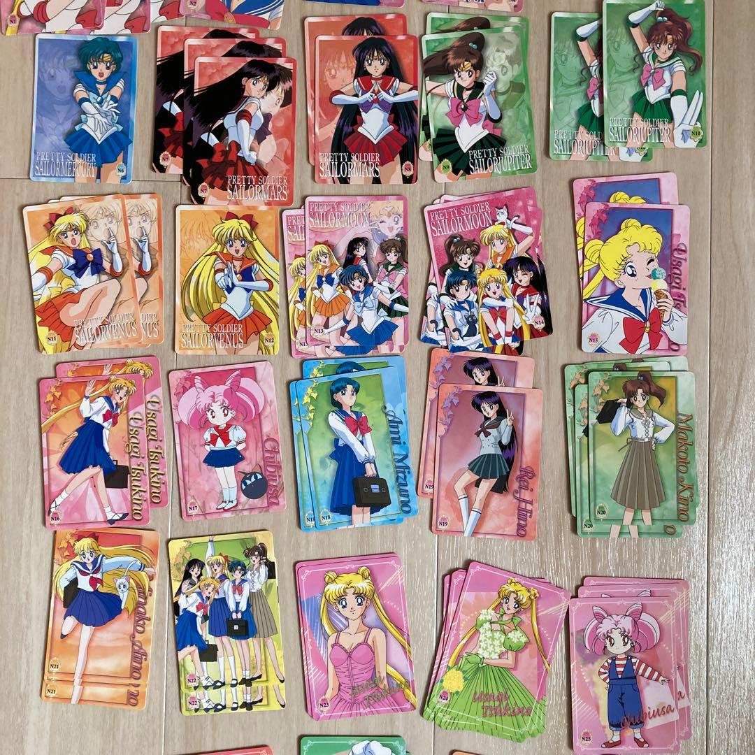 セーラームーン トレーディングカード全種計102枚