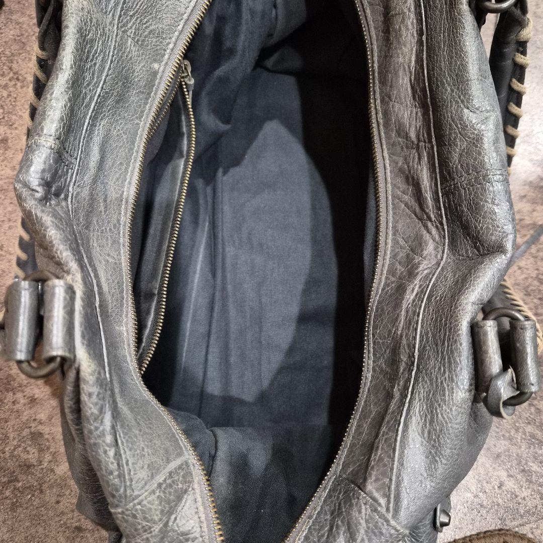 BALENCIAGA　グレー　ワーク　バック