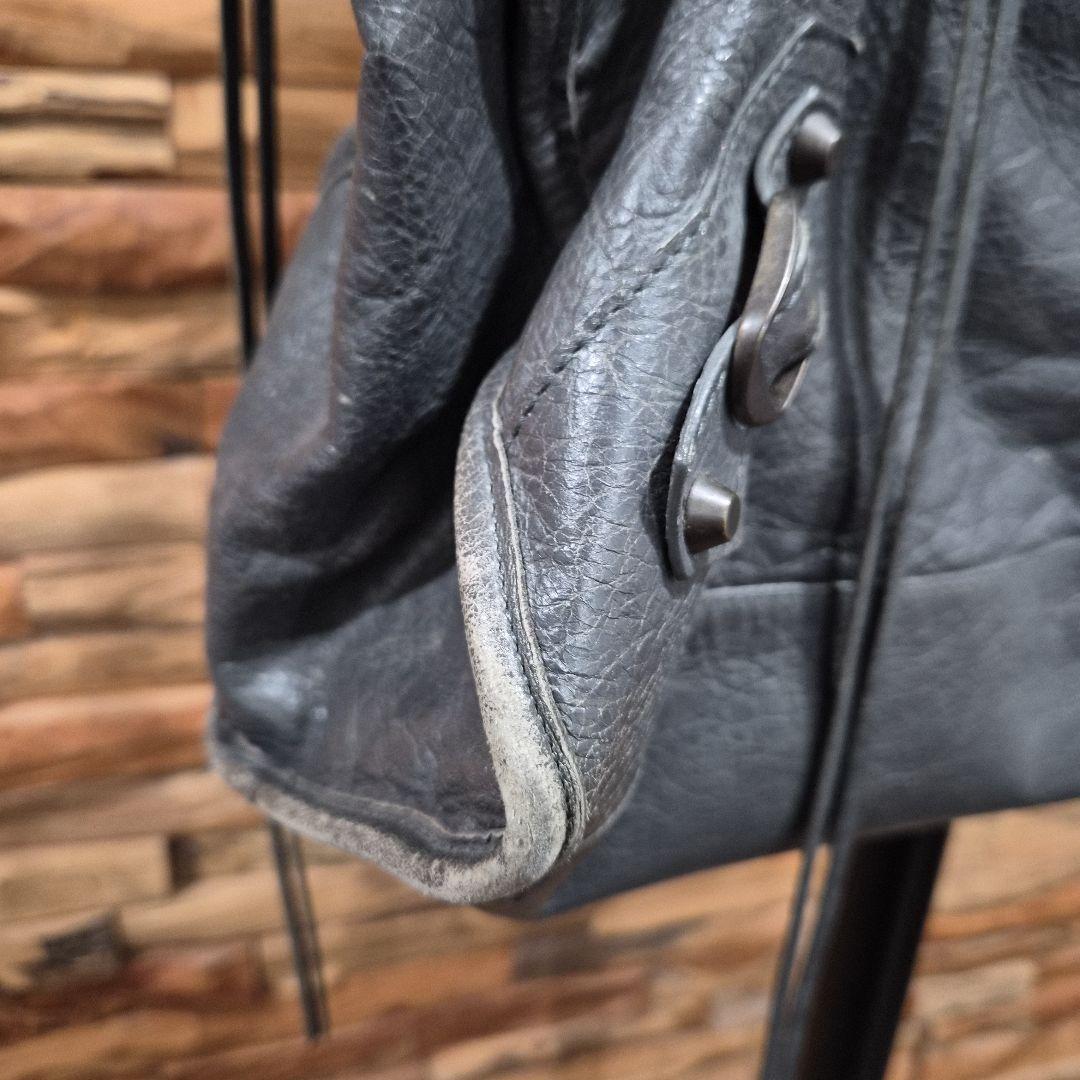 BALENCIAGA　グレー　ワーク　バック