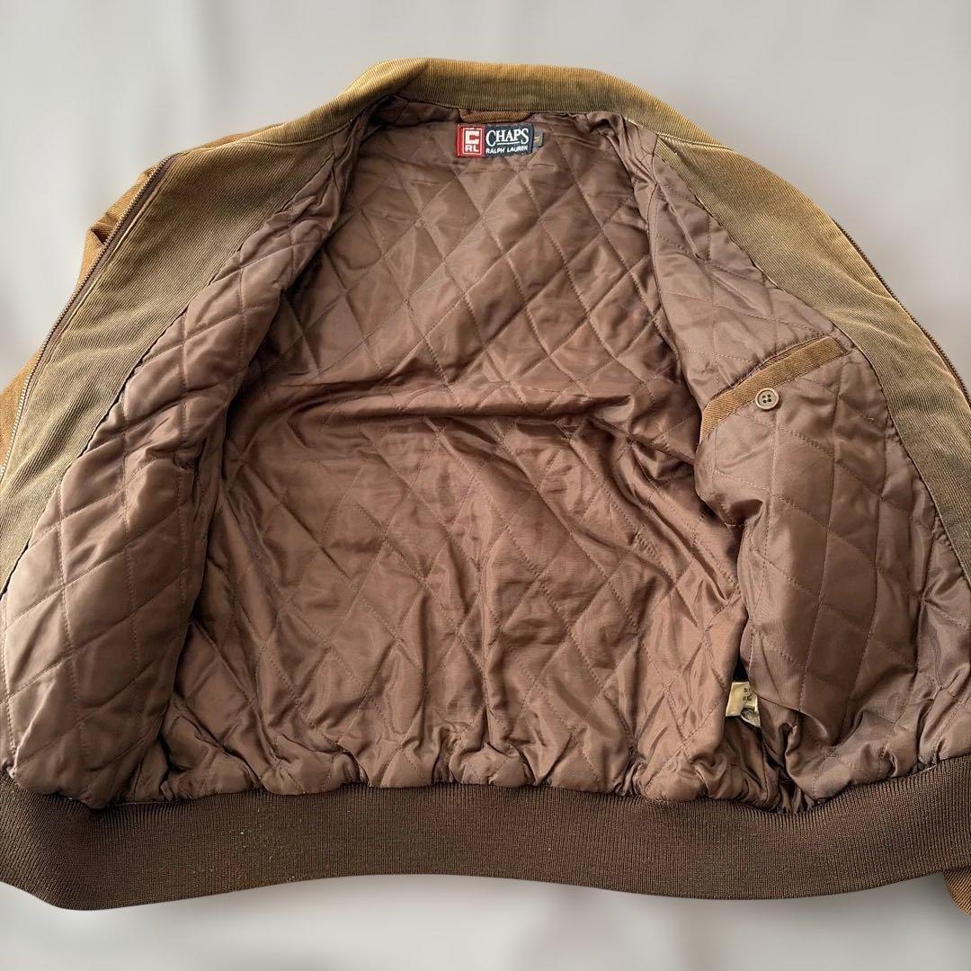【希少】90s チャップス ラルフローレン ワークジャケット 襟コーデュロイ M