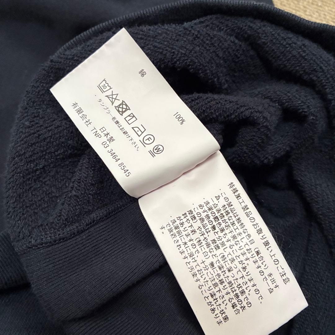 値下げ依頼 ノンネイティブ プルオーバー スウェット ネイビー 3