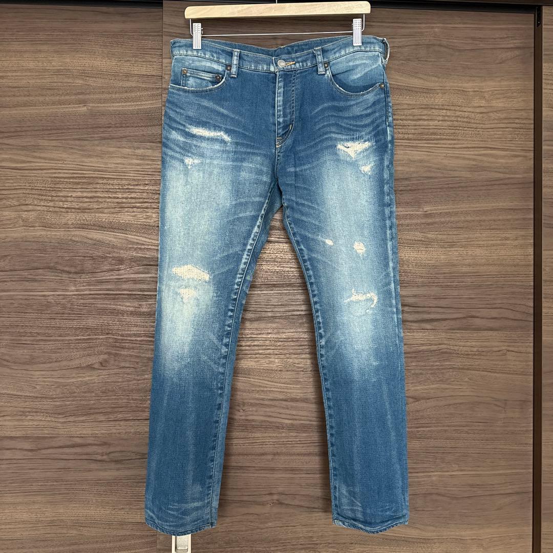 Ron Herman/ロンハーマン ニットデニムパンツ テーパード 美品