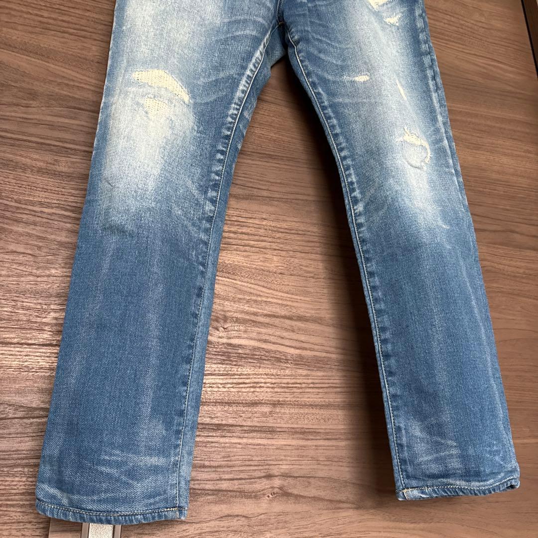 Ron Herman/ロンハーマン ニットデニムパンツ テーパード 美品