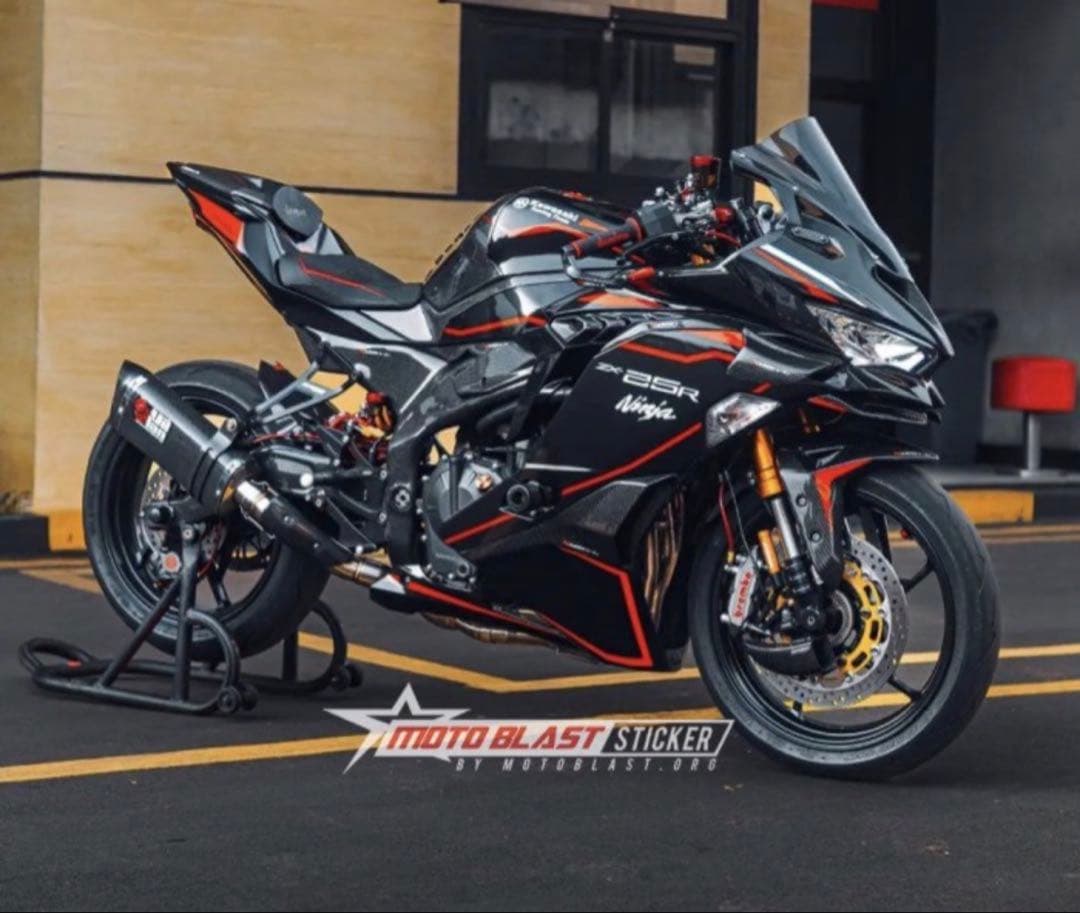 ZX25R カスタムデカールキット(TK)