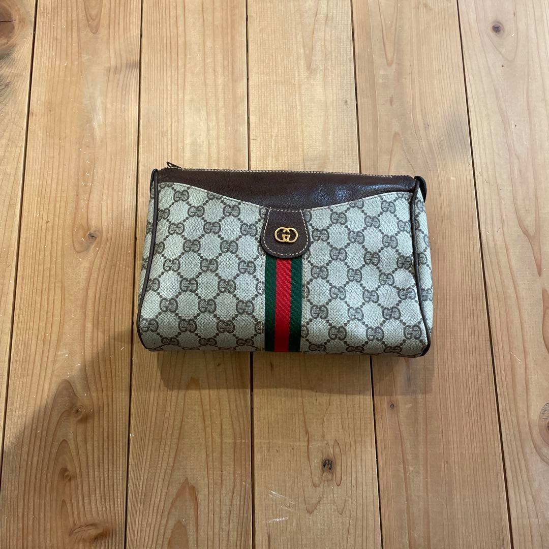 Gucci GGパターン ポーチ