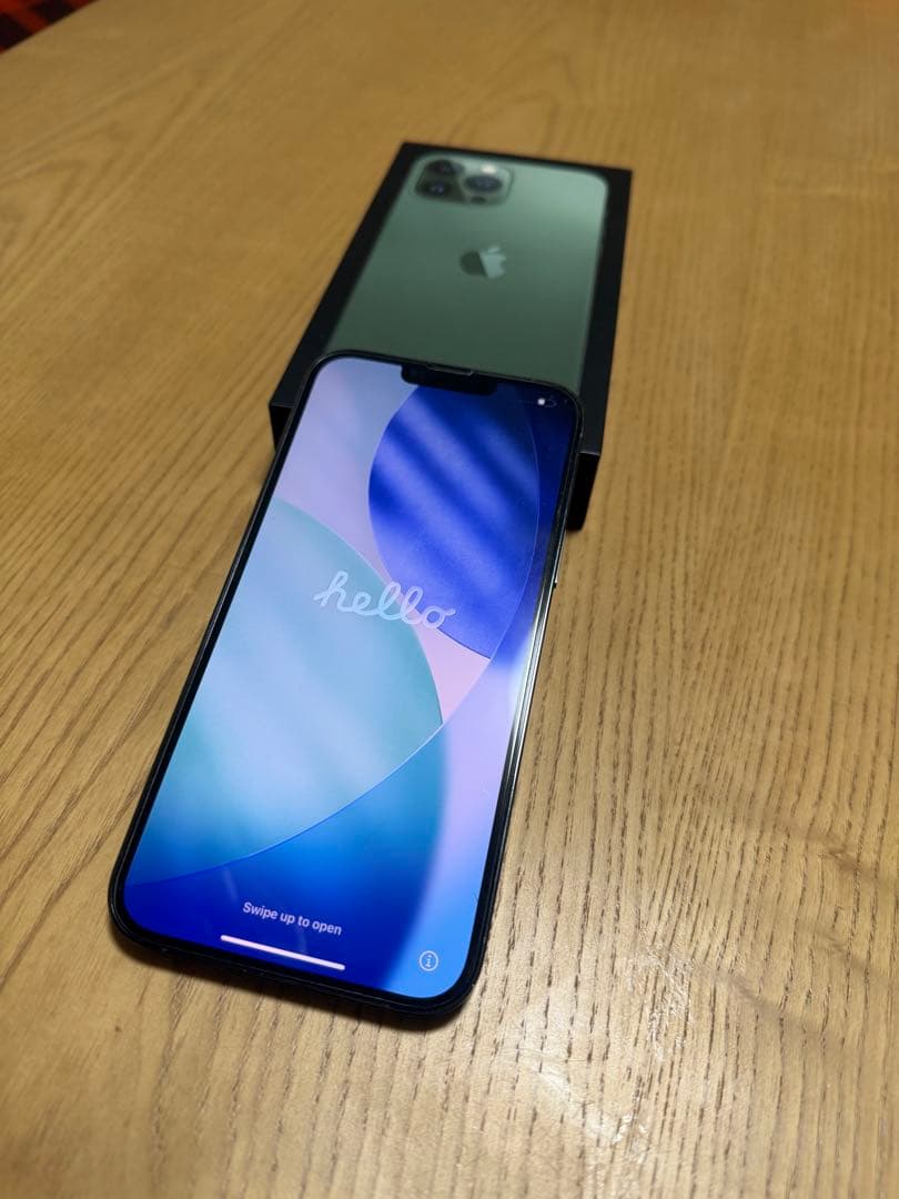Apple iPhone 13 Pro Max アルパイングリーン本体