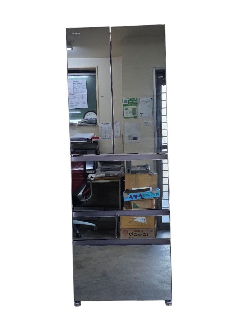 直樹 東芝 2019年製 ノンフロン冷凍冷蔵庫 GR-R510FZ