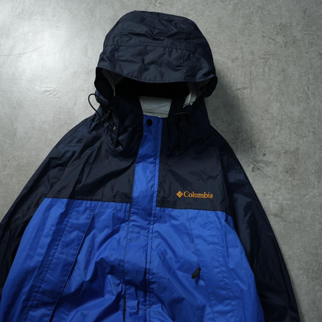 ジャケット・アウター y2k Columbia shell jacket tech blue city