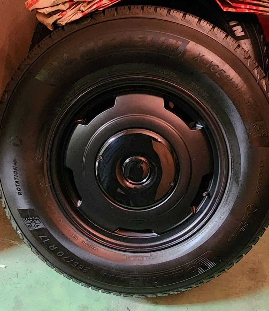 ミシュラン　スタッドレスホイールセット　ラングラー　265/70R17