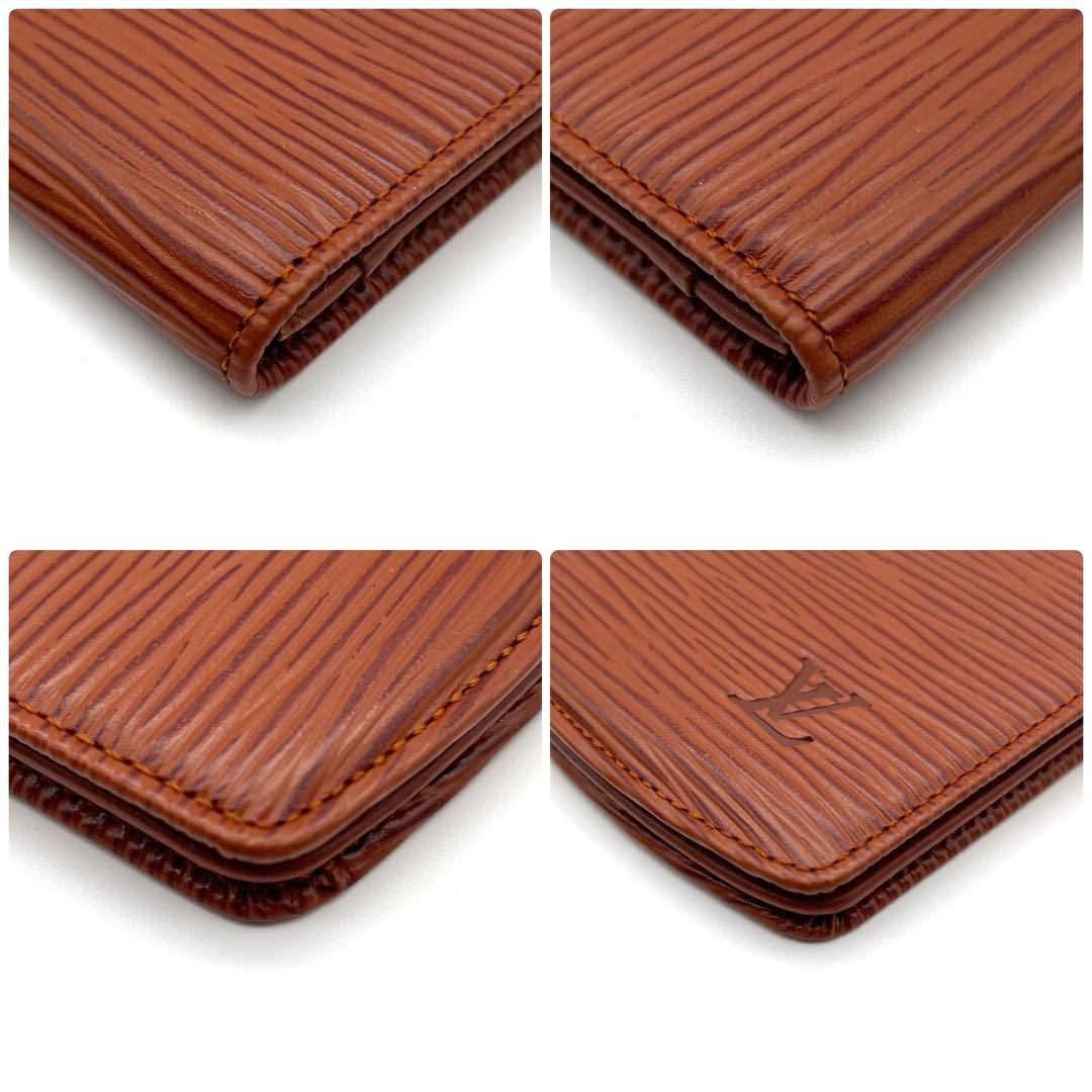 ルイヴィトン　キュベットスプール　エピ　ケース　小銭入れ　茶色