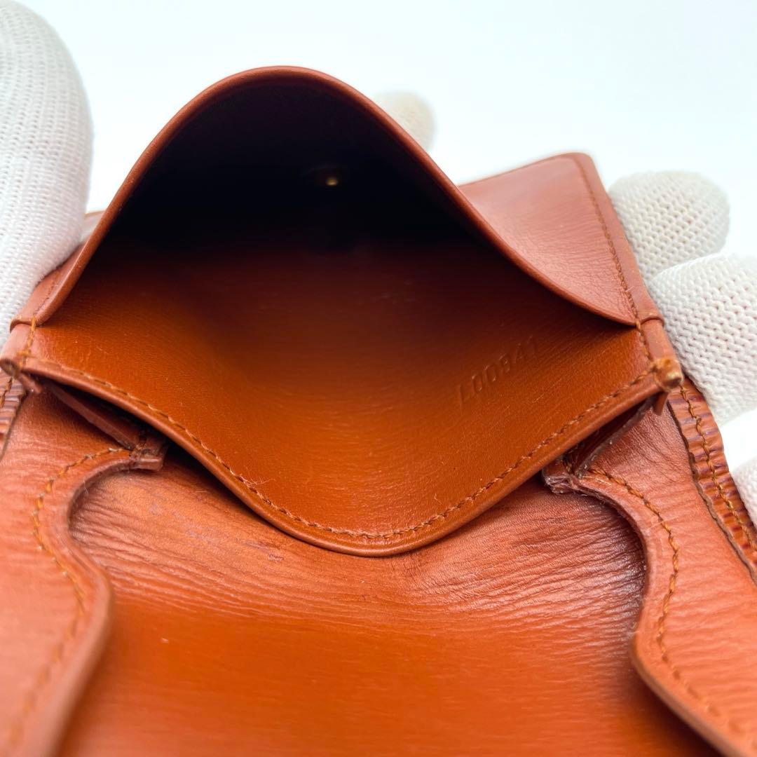 ルイヴィトン　キュベットスプール　エピ　ケース　小銭入れ　茶色