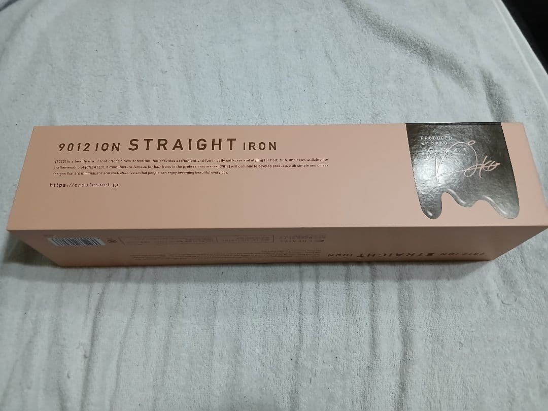 【未使用品】クレイツ 9012 イオンストレートアイロン 矢吹奈子コラボ
