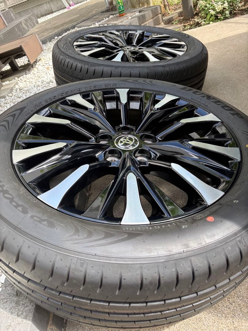 40系アルファード エグゼクティブ　タイヤホイールセット　225/55/r19
