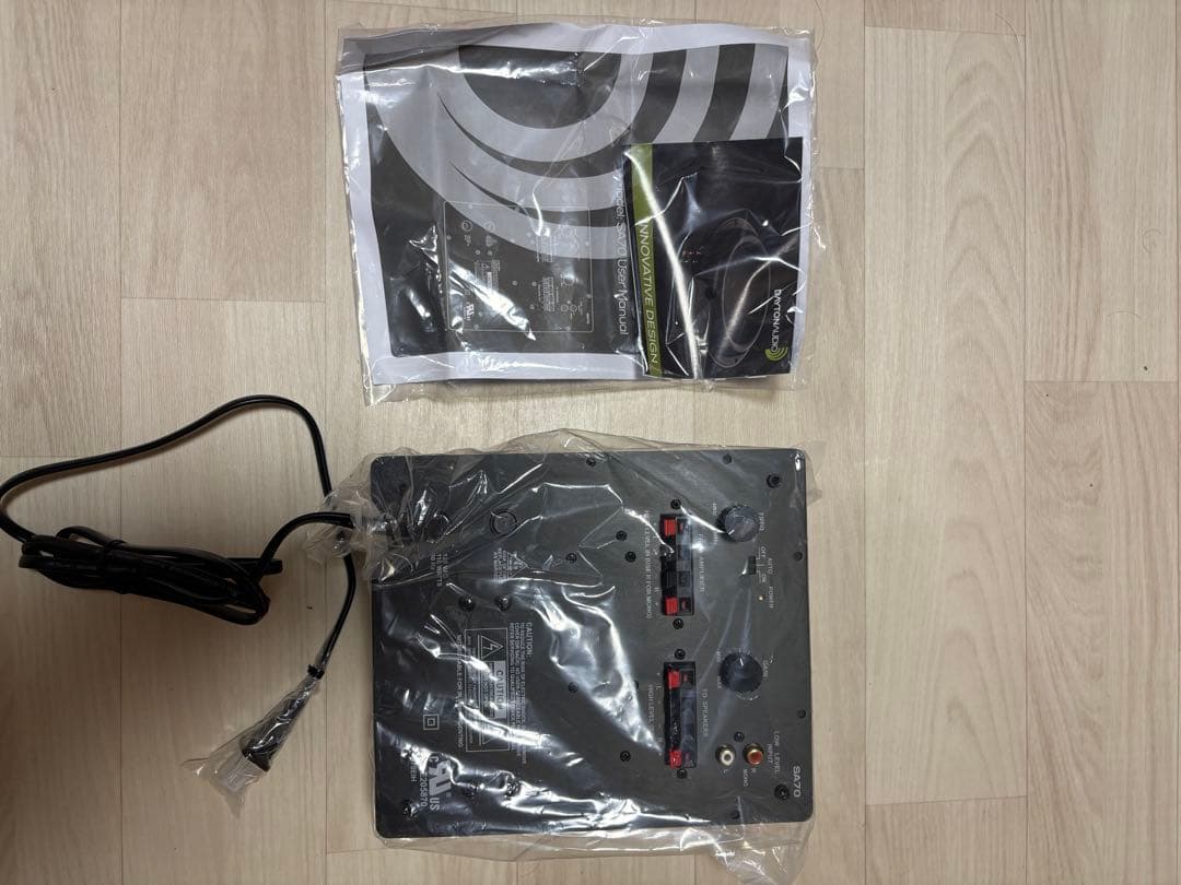 Dayton Audio SA70 サブウーファー アンプ 70W 新品未使用