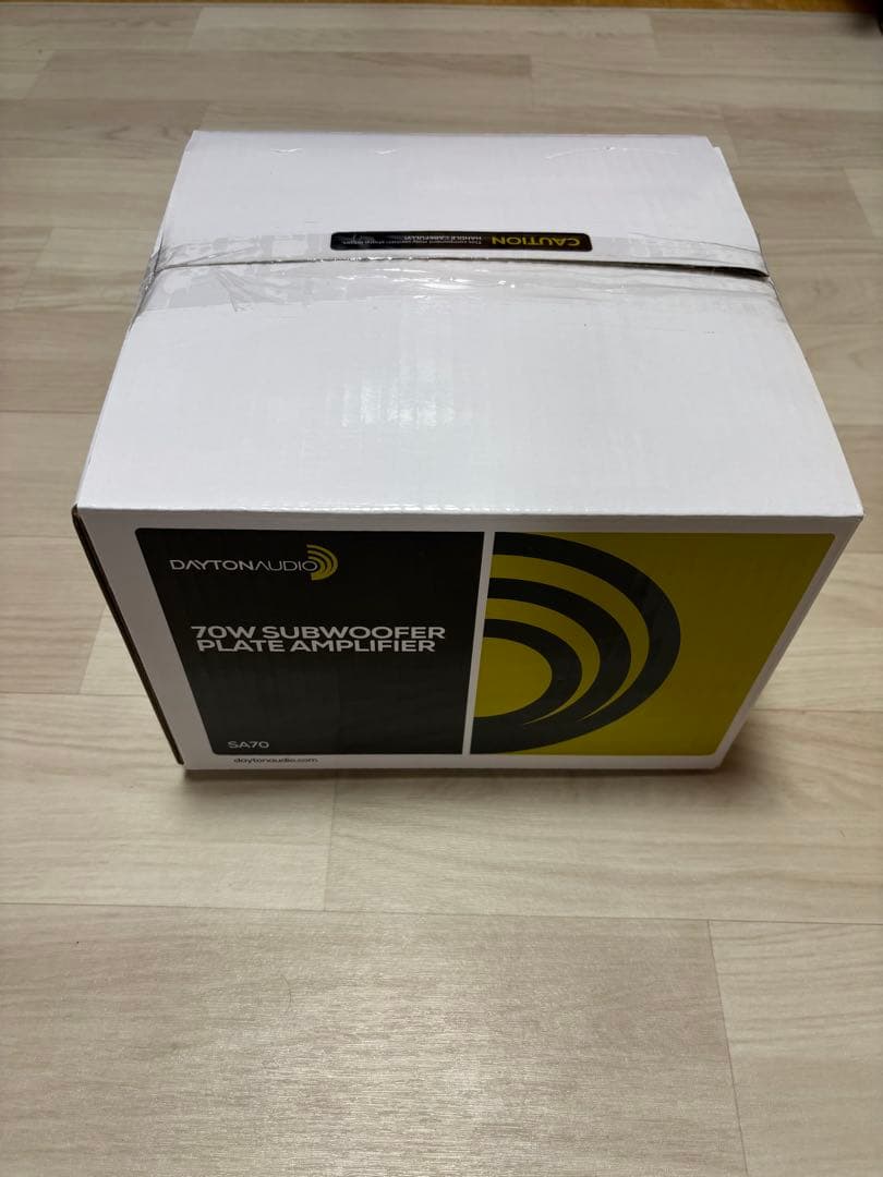 Dayton Audio SA70 サブウーファー アンプ 70W 新品未使用