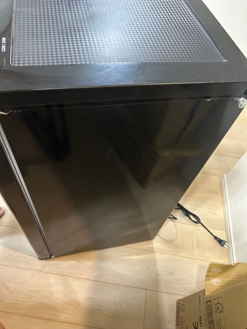 IRIS OHYAMA ノンフロン冷蔵庫 60L IUSD-6B-B