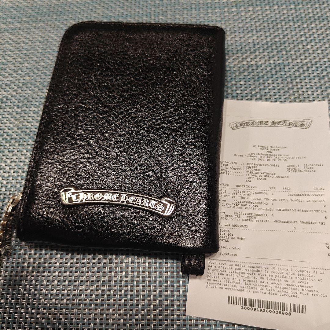 カウレザー シルバー925 Tiny Zip 財布 ウォレット