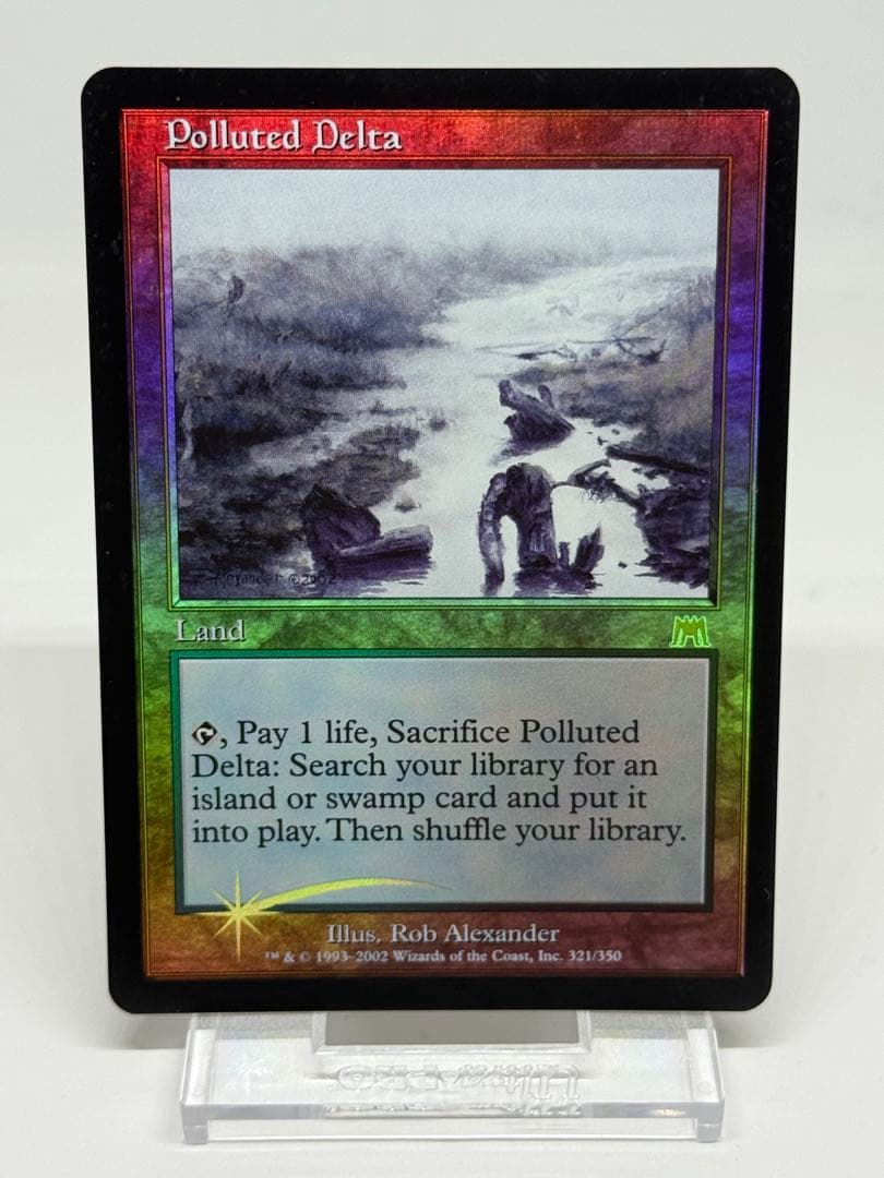 希少品　初版【Foil】英語版《汚染された三角州》[ONS]