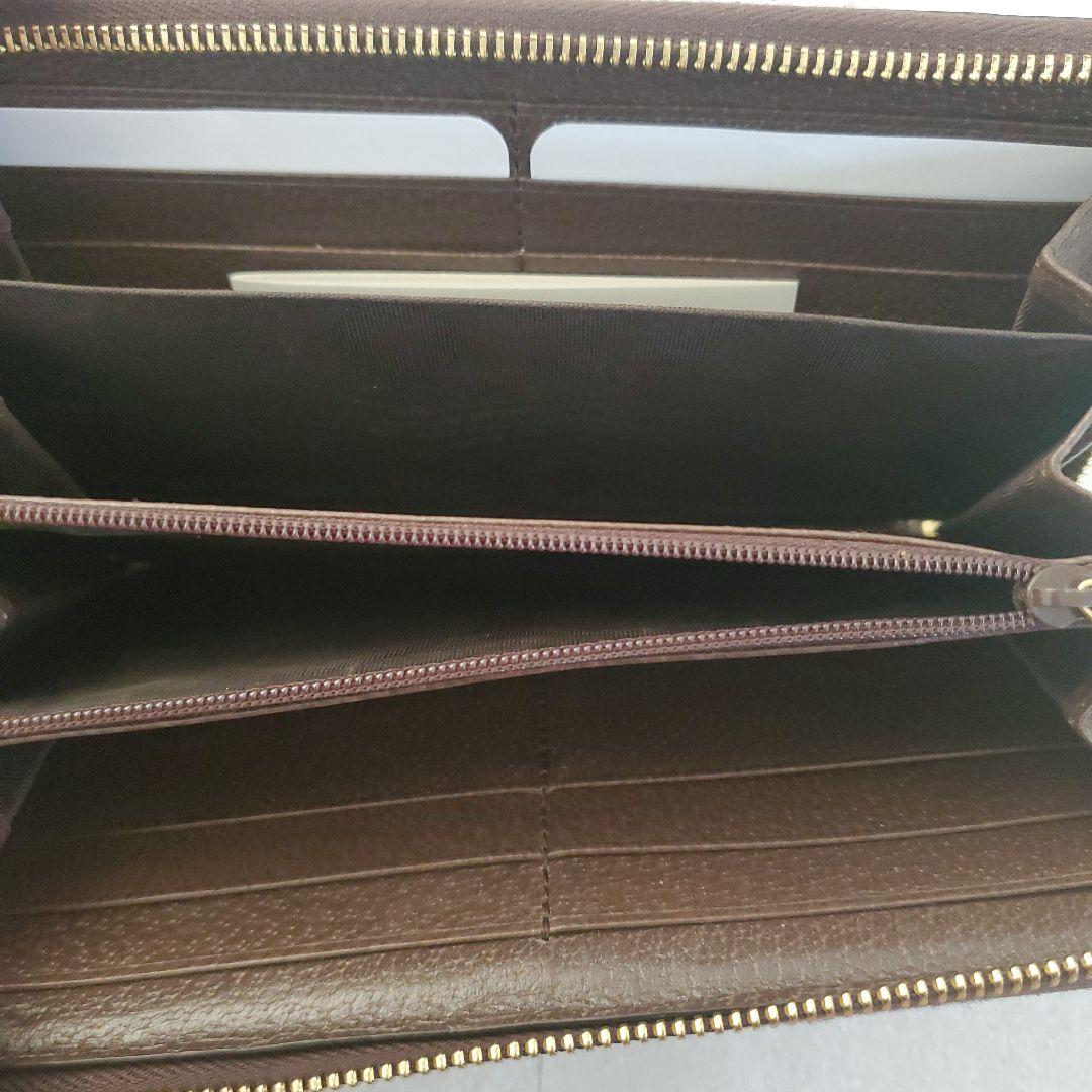 りり　【美品】GUCCI GGキャンバス 長財布