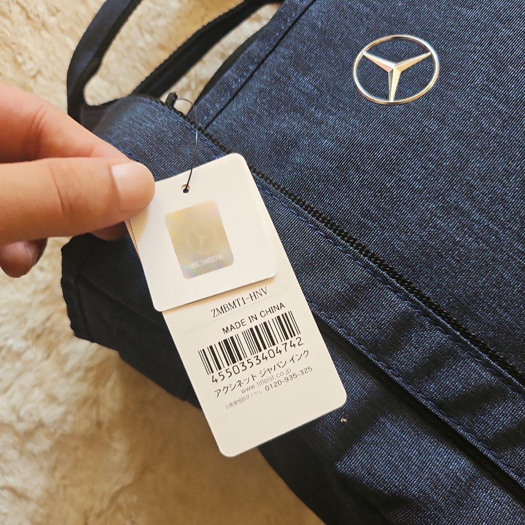 Mercedes-Benz ネイビー トートバッグ