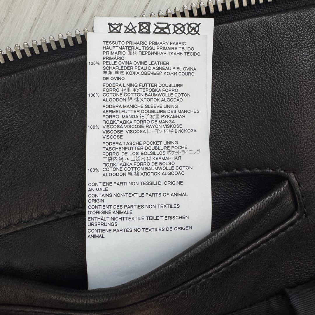 Maison Margiela 5ZIP 2019ss ハの字 ライダース48
