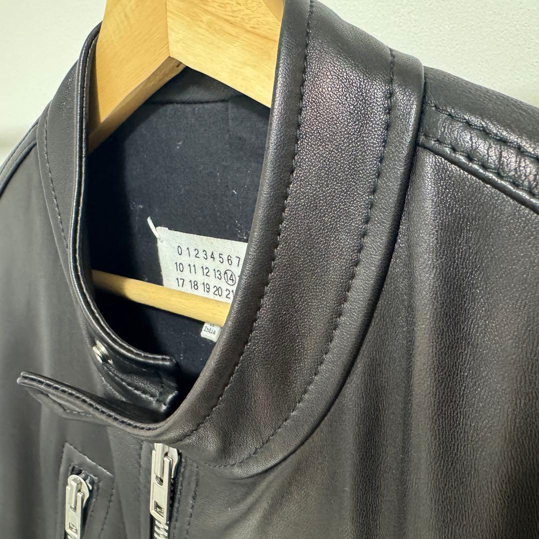 Maison Margiela 5ZIP 2019ss ハの字 ライダース48