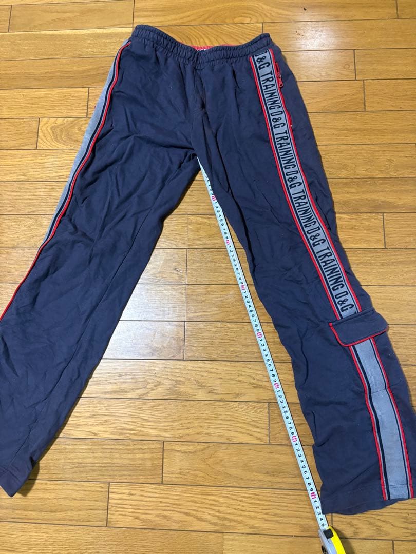 ドルガバGYMロゴ トレーニングウェア上下＋Tシャツ３点セット　正規品ジャージ