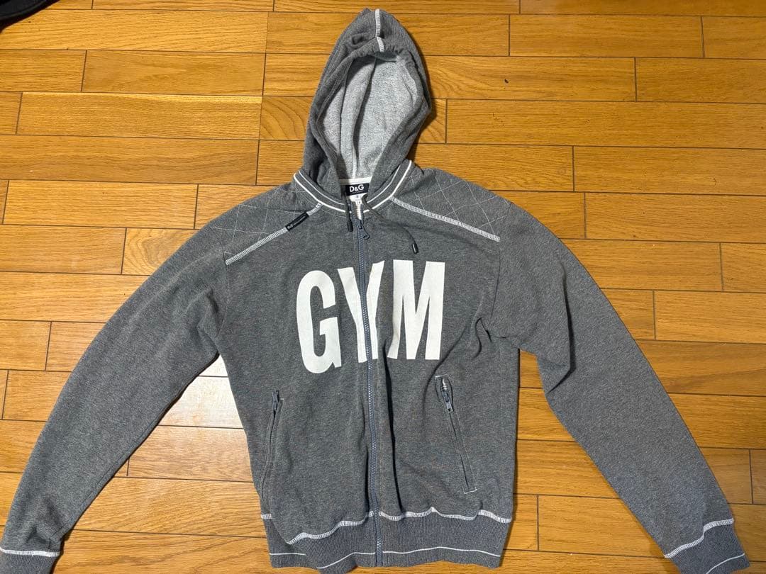 ドルガバGYMロゴ トレーニングウェア上下＋Tシャツ３点セット　正規品ジャージ