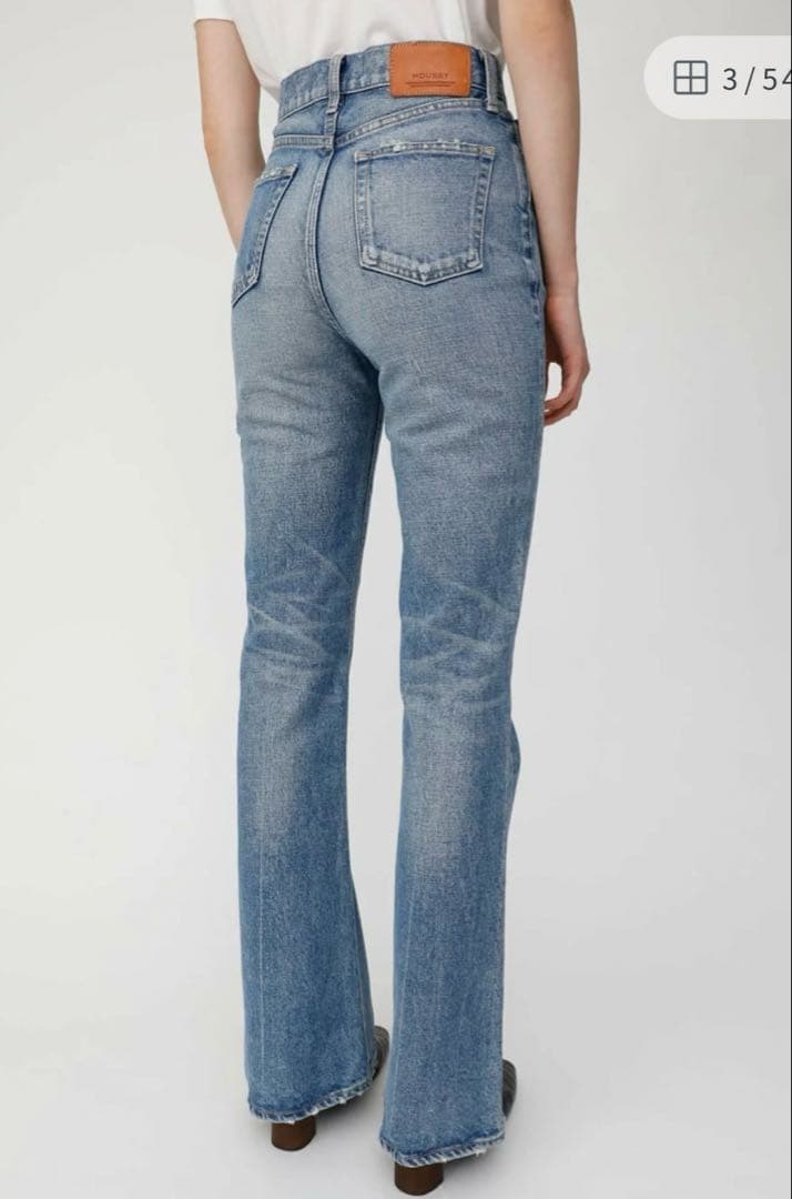 moussy フレア デニム MVS 23サイズ