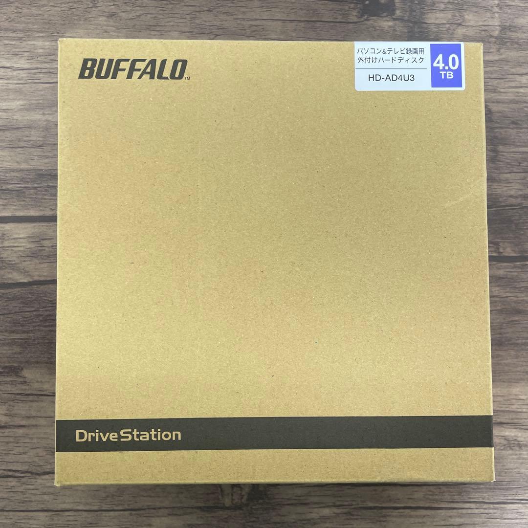 262074バッファロー 外付けハードディスク 4TB