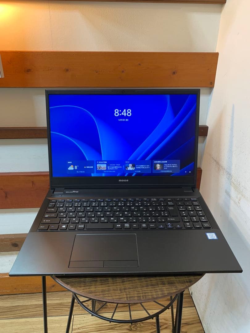 見やすい！Mouse ノートPC/i5/M.2SSD/メモリ8G/WinPro！