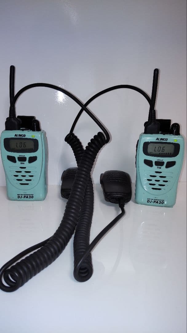 ALINCO DJ-PA20 特定小電力トランシーバー 2台セット