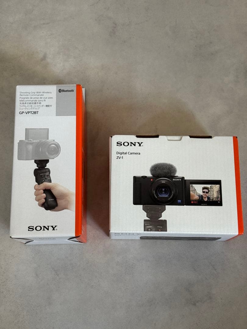 SONY ZV-1 シューティンググリップ付きコンパクトデジタルカメラ vlog