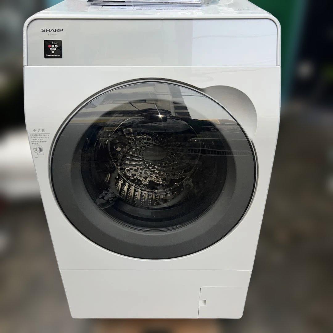 ⭐︎ほぼ新品シャープ ドラム式洗濯機ES-K10B-WL 2024年製 SHARP