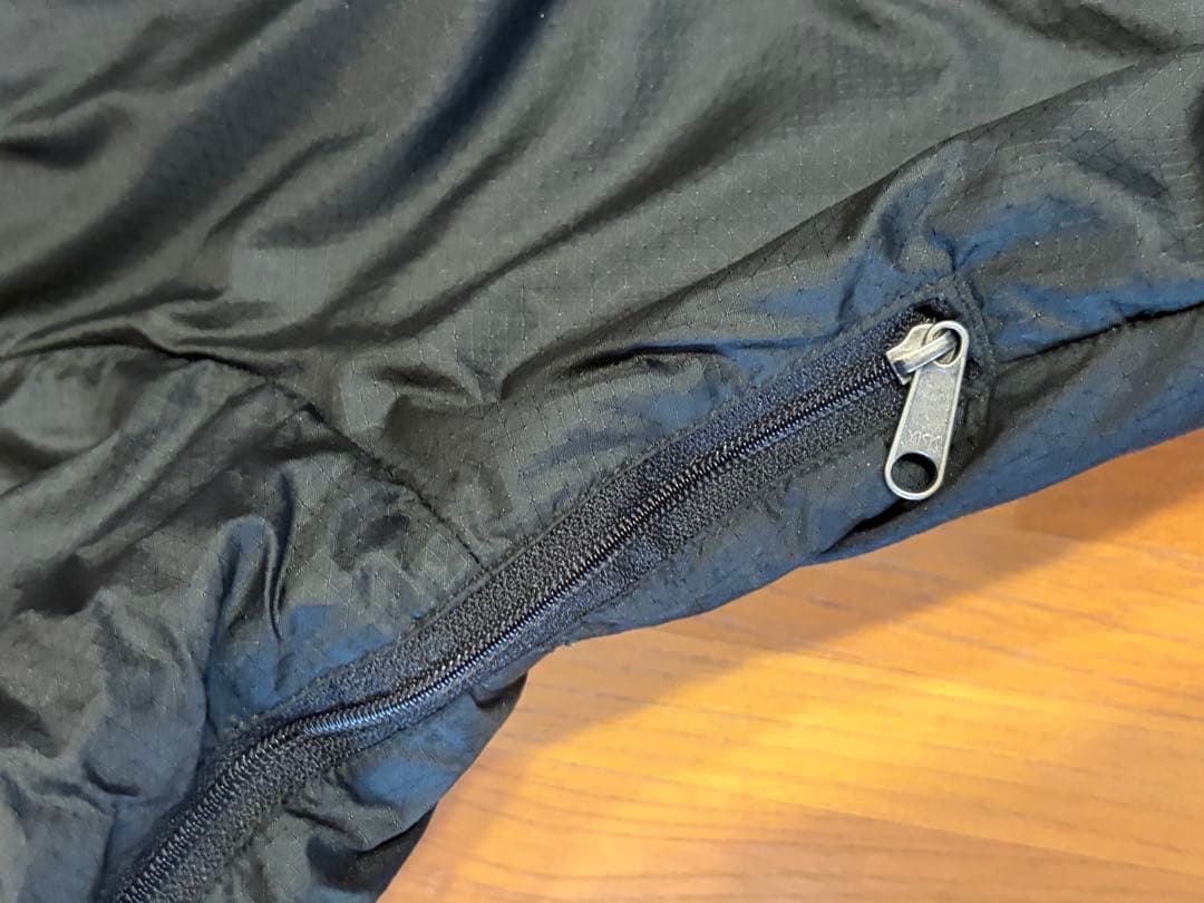 90s-00s ムーンストーン　中綿　ナイロンジャケット　M　ブラック