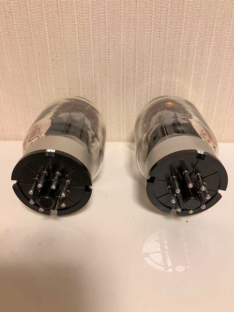 TESLA KT88 真空管ペア TV測定後保管 測定値72