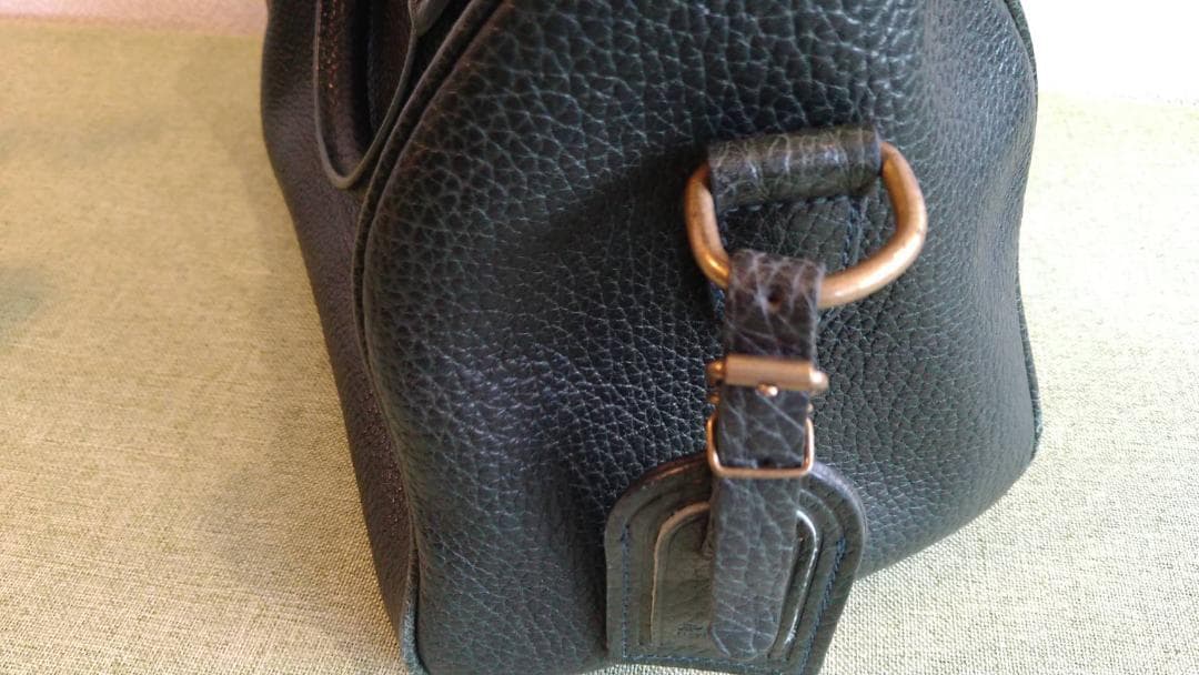 未使用 Ralph Lauren ラルフローレン ミニボストンバッグ グリーン